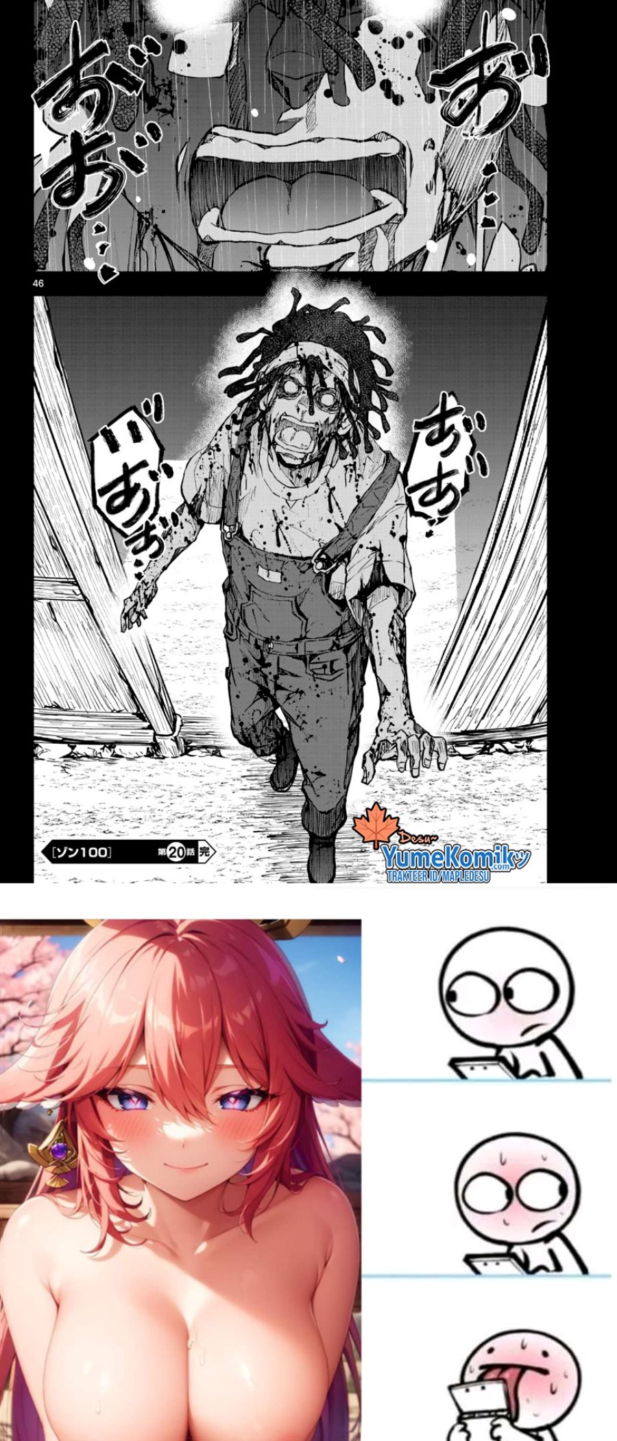 Zombie 100 ~Zombie ni Naru Made ni Shitai 100 no Koto~ chapter 20